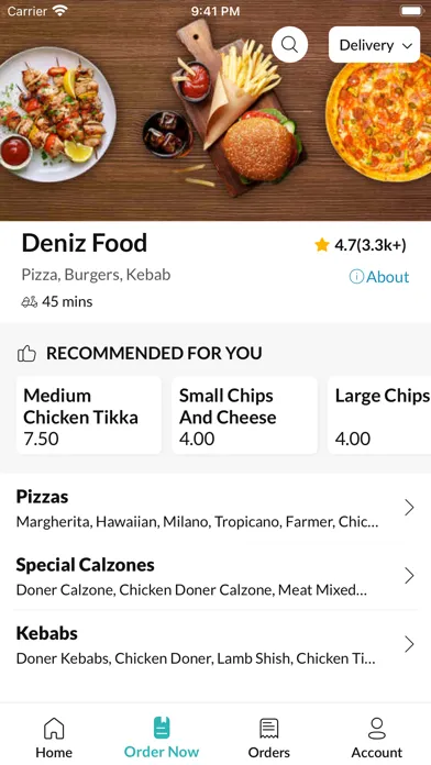 Deniz Food 스크린샷