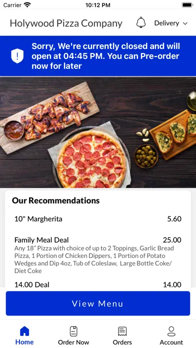 Holywood Pizza Company Screenshots