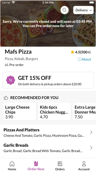 Mafs Pizza স্ক্রিনশট
