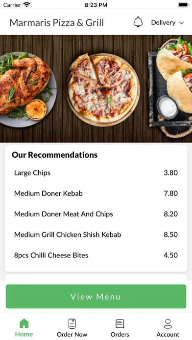 Ảnh chụp màn hình của Marmaris Pizza & Grill
