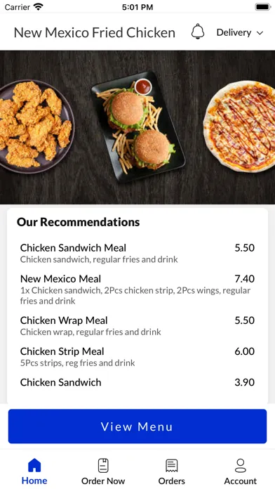 New Mexico Fried Chicken. स्क्रीनशॉट
