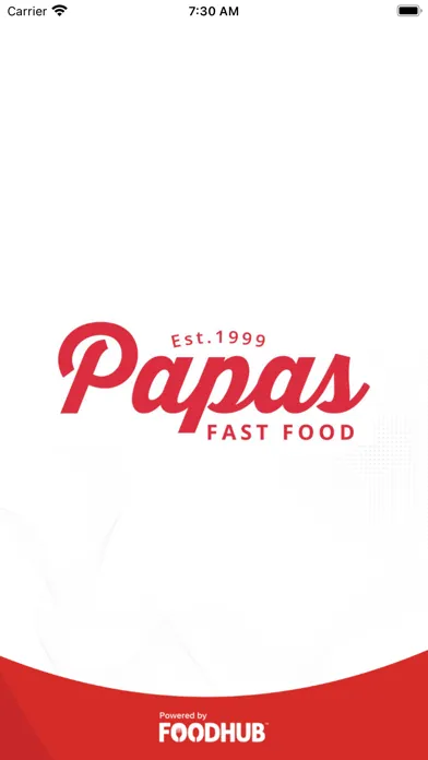 ภาพหน้าจอของ Papas Fast Food
