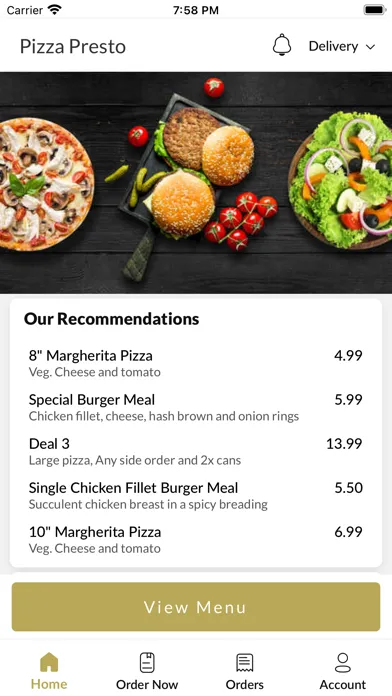 تصاویر Pizza Presto