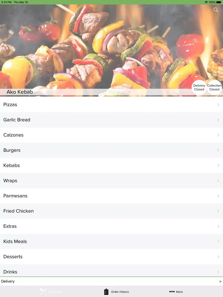 Ako Kebab Scarborough iPad 应用截图