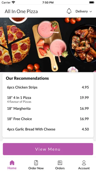 Capturas de pantalla de All In One Pizza