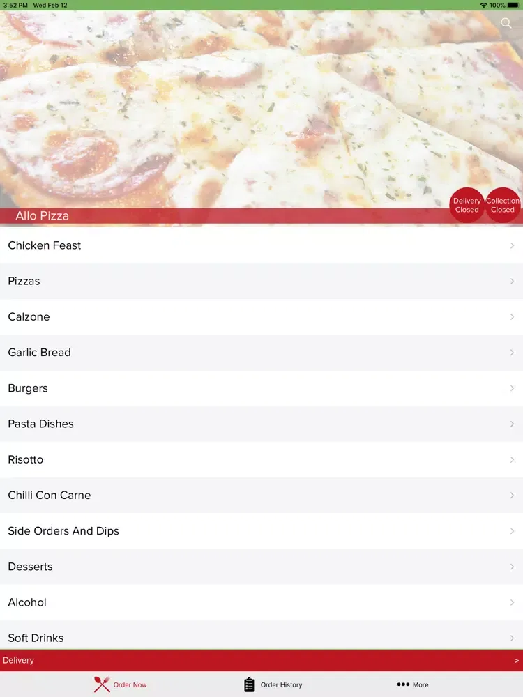 Allo Pizza Stoke-on-Trent iPad  Ekran Görüntüleri