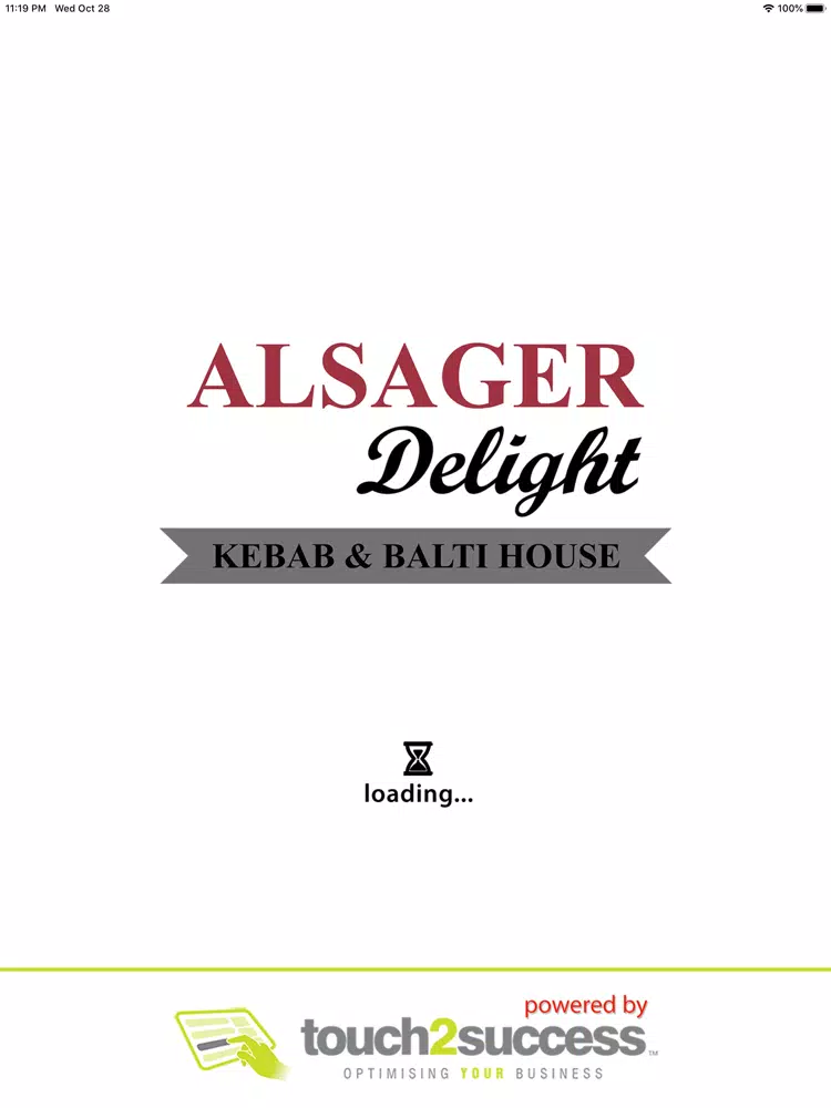 Ảnh chụp màn hình của Alsager Delight LONDON iPad 