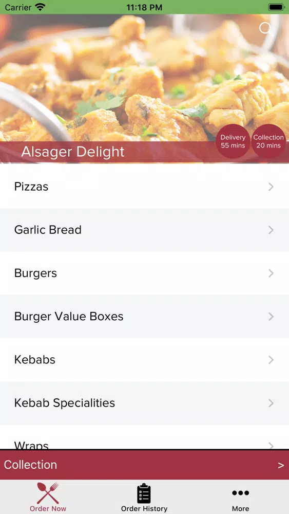 Ảnh chụp màn hình của Alsager Delight LONDON