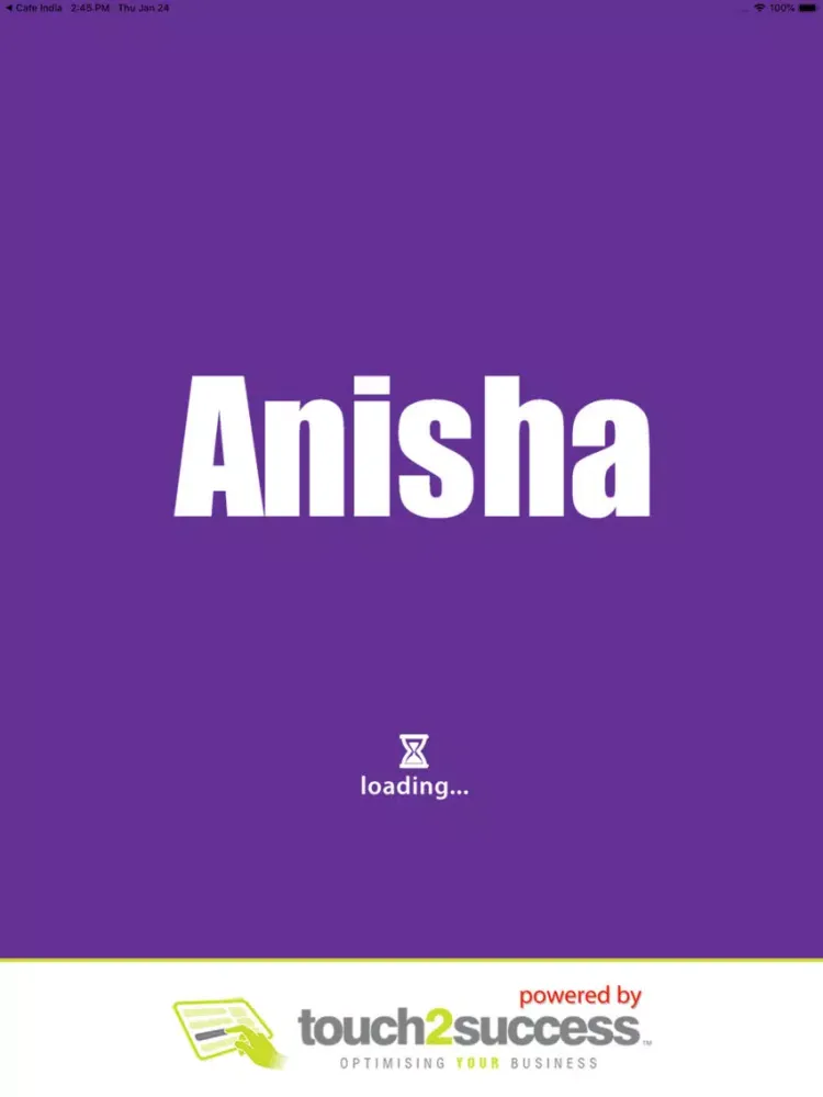 Anisha iPad  Ekran Görüntüleri