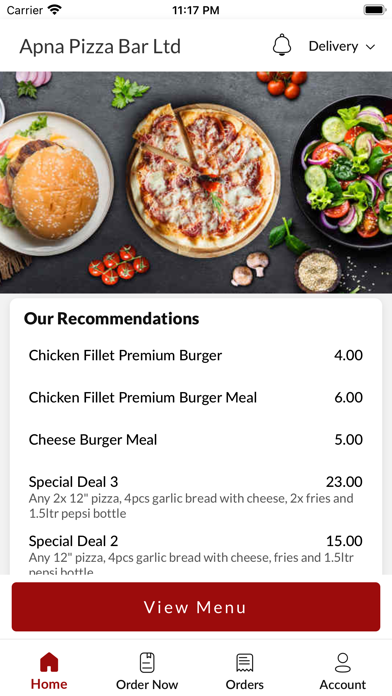 Apna Pizza Bar Sparkhill应用截图