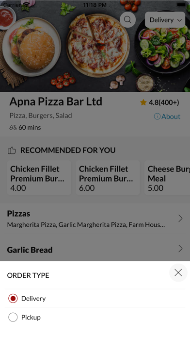 Apna Pizza Bar Sparkhill应用截图