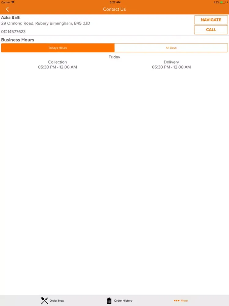 Azka Balti iPad  স্ক্রিনশট
