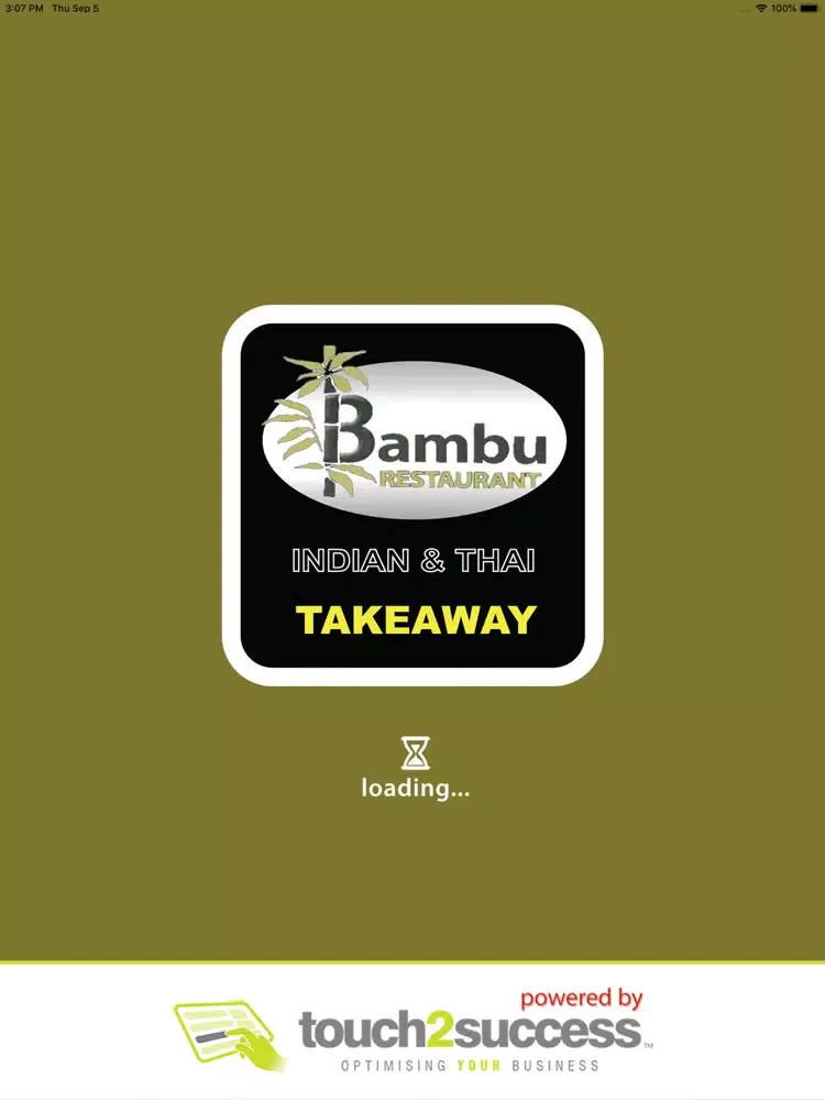 Zrzuty ekranu Bambu Restaurant Limerick City iPad 