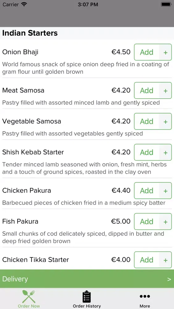 Zrzuty ekranu Bambu Restaurant Limerick City