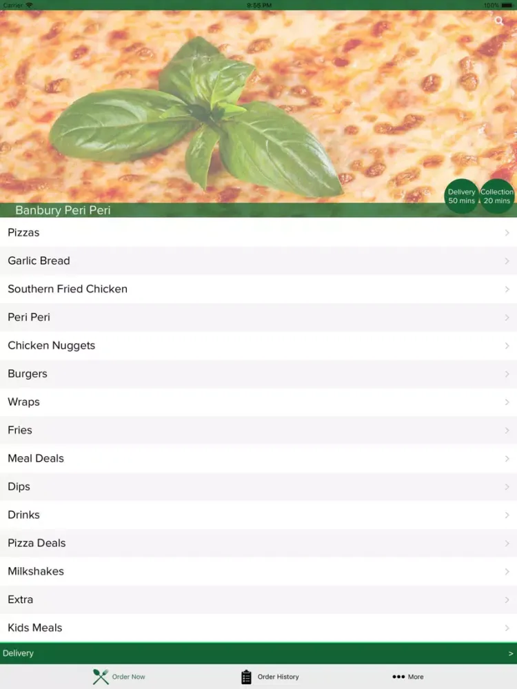 Banbury Peri Peri iPad  سکرین شاٹس