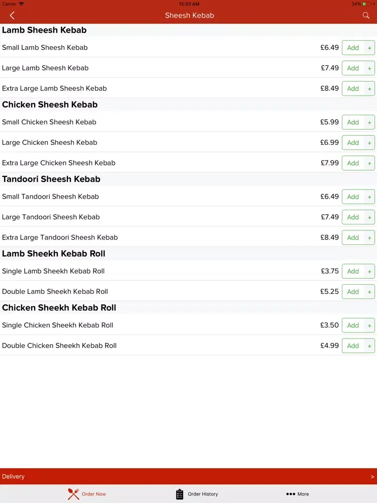 Big Bite Chicken And Grill iPad  Screenshots