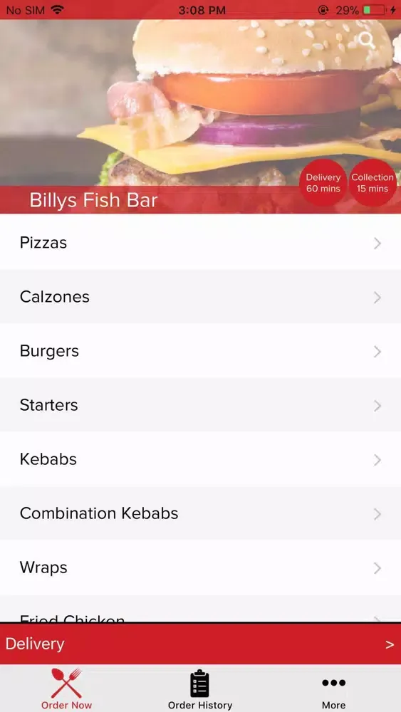Billys Fish Bar স্ক্রিনশট