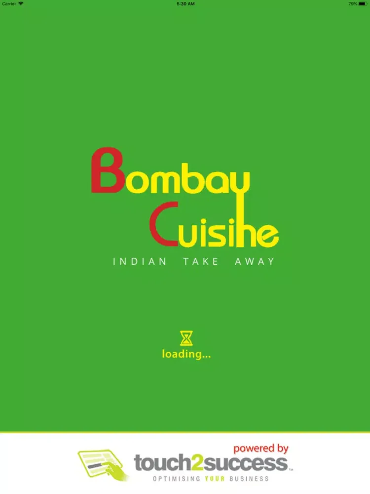 Zrzuty ekranu Bombay Cuisine iPad 