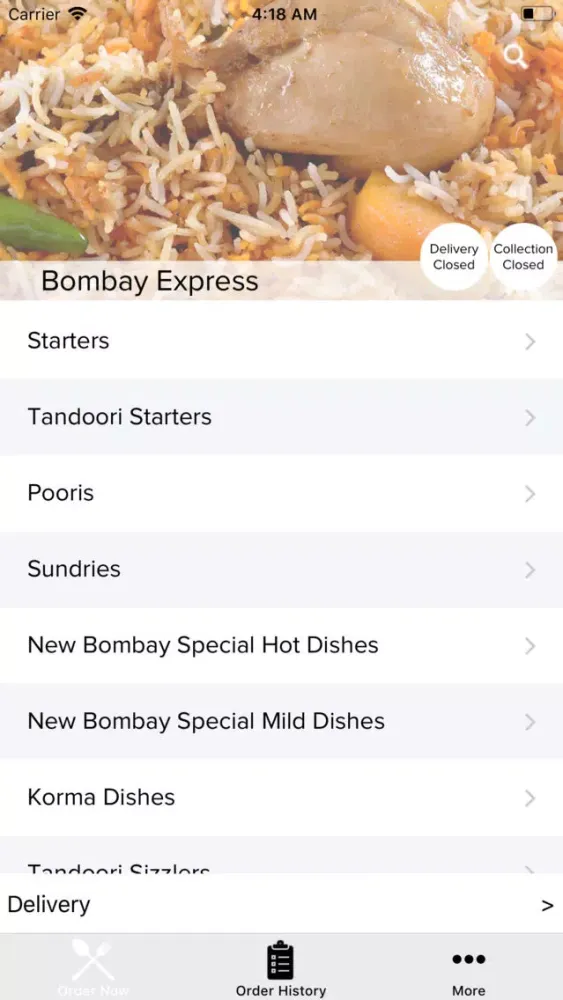 Bombay Express Dunoon應用截圖