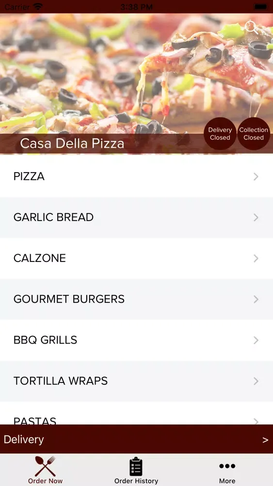 Casa Della Pizza-HU5 3TL স্ক্রিনশট