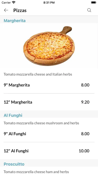 Pizzeria Flame Grill स्क्रीनशॉट