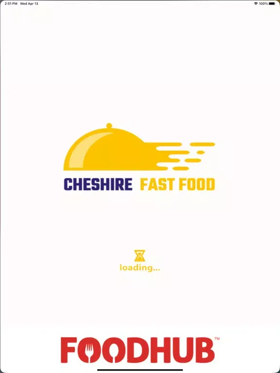 Tangkapan skrin Cheshire Fast Food iPad 