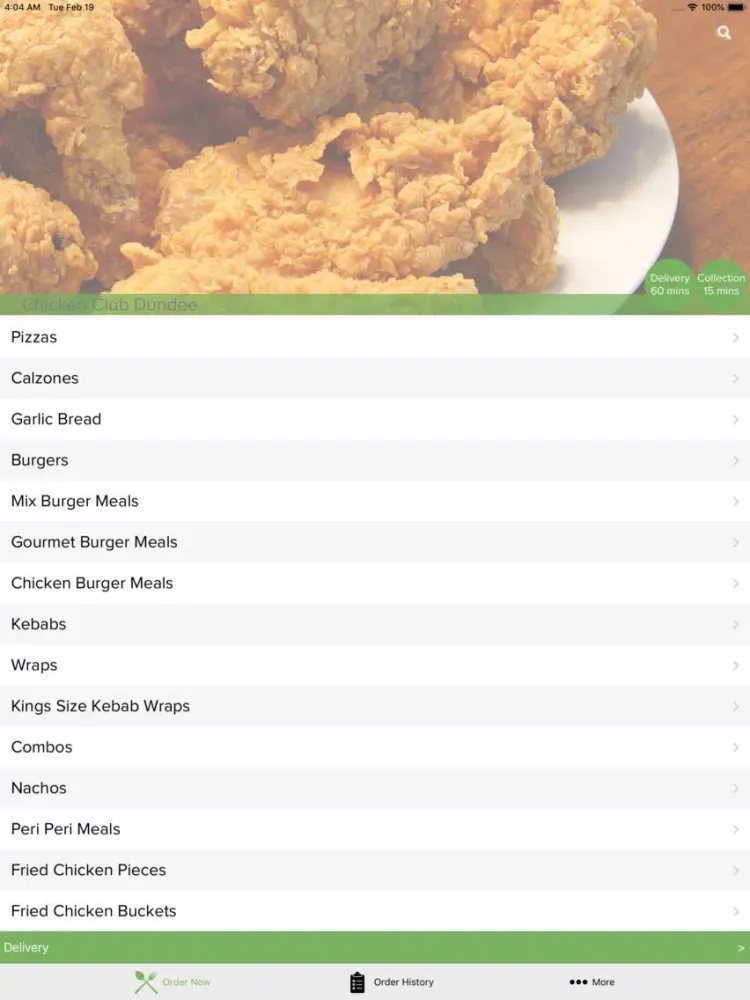 صور Chicken Club Dundee iPad 