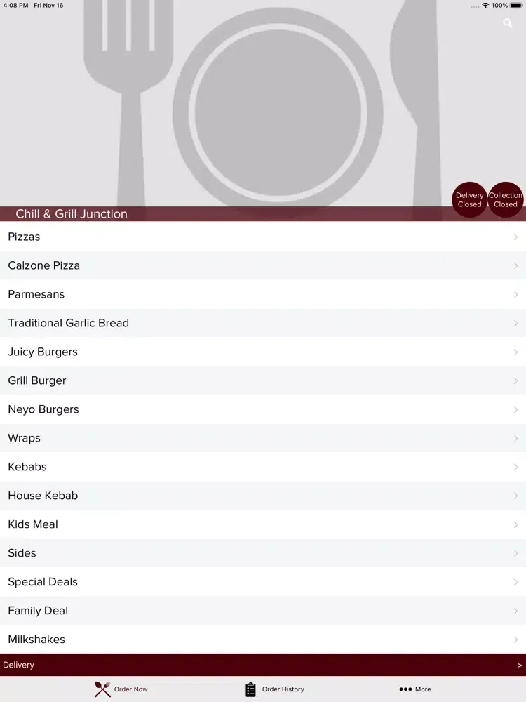 Capturas de tela do Chill And Grill Junction iPad 
