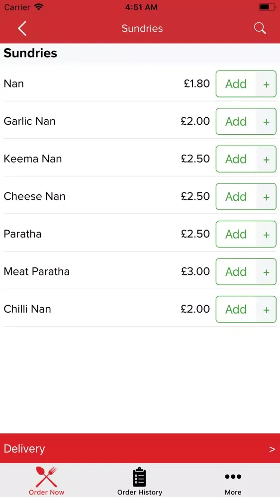 Zrzuty ekranu Chilli Hut Ramsey