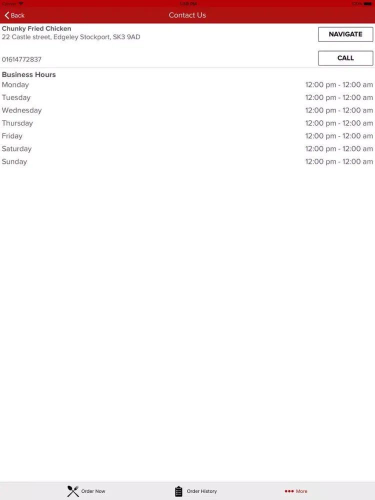 Tangkapan layar Chunky Peri Chicken iPad 