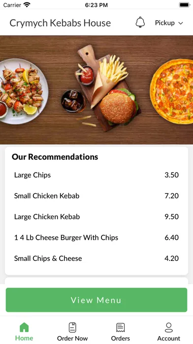 Crymych Kebabs House スクリーンショット