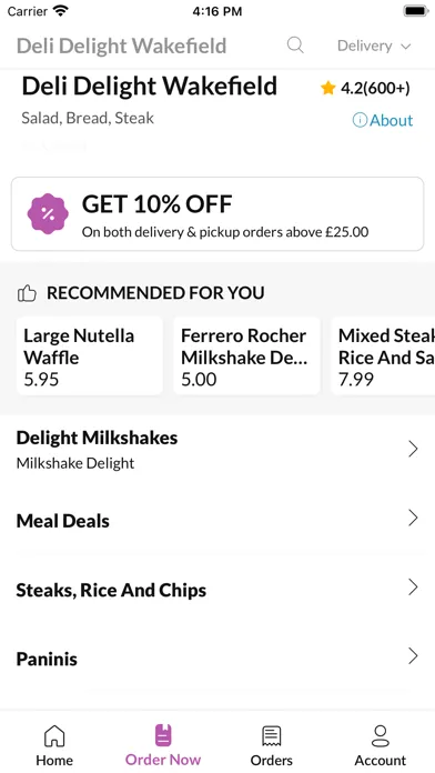 Deli Delight Wakefield. স্ক্রিনশট
