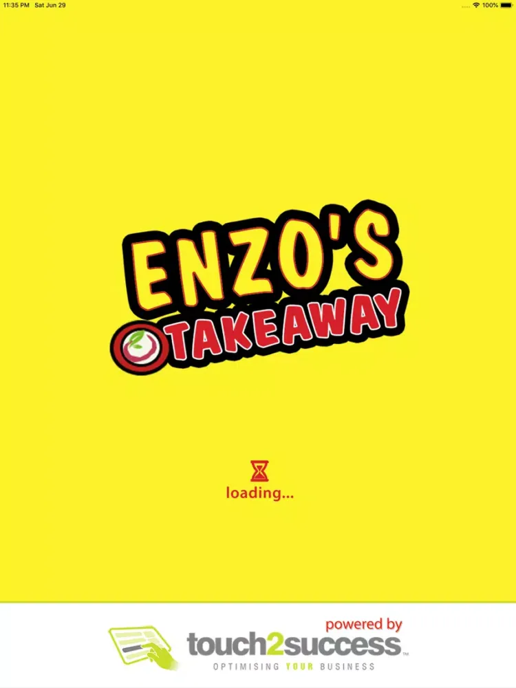 Enzos Takeaway iPad  スクリーンショット