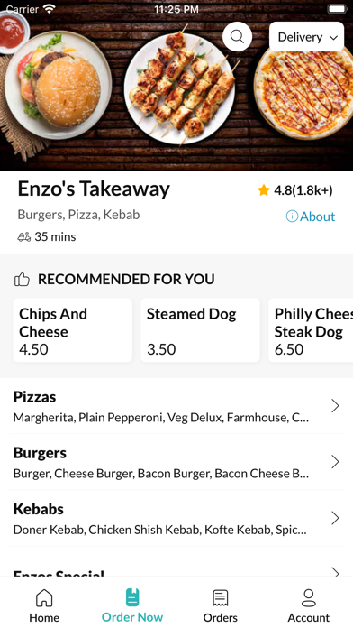 Capturas de pantalla de Enzo's Takeaway Newtown