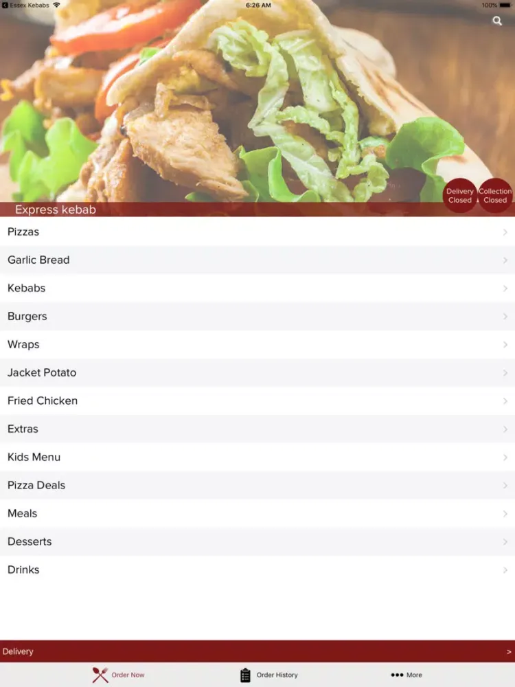 Express kebab Ipswich iPad  سکرین شاٹس