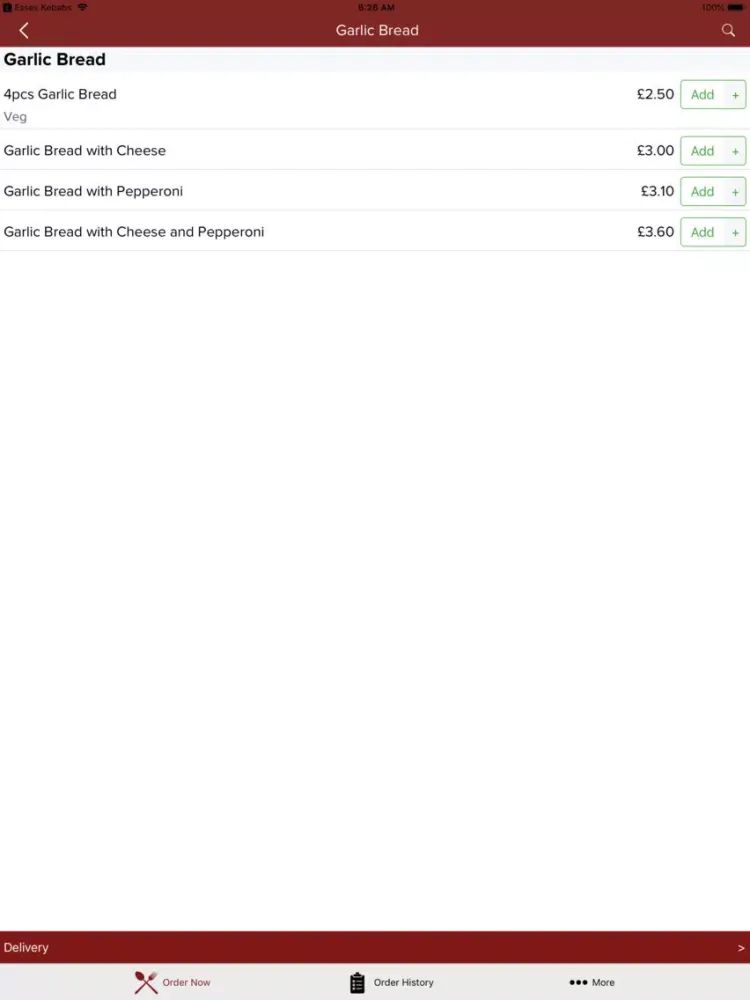 Express kebab Ipswich iPad  سکرین شاٹس