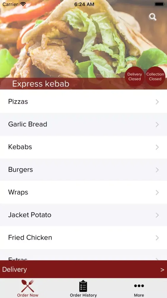 Express kebab Ipswich سکرین شاٹس
