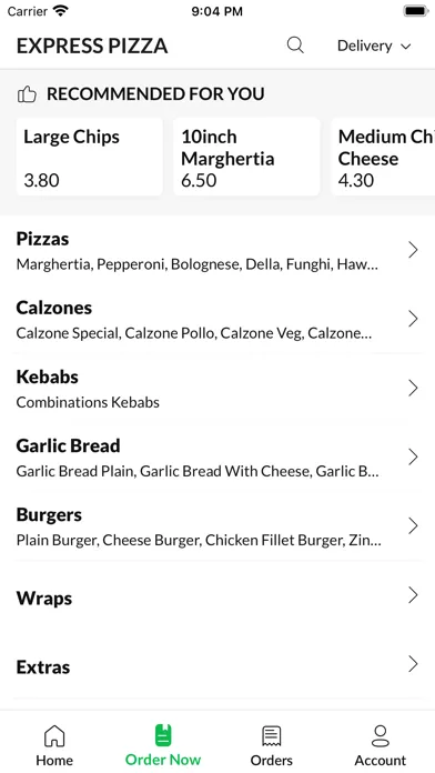 Captures d'écran de Express Pizza Killamarsh