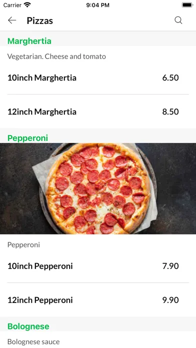 Captures d'écran de Express Pizza Killamarsh