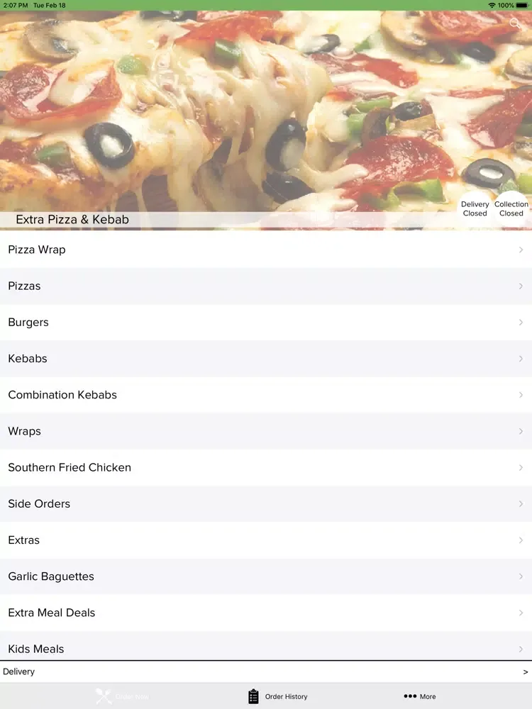 ภาพหน้าจอของ Extra Pizza & Kebab-SA12 9TF iPad 