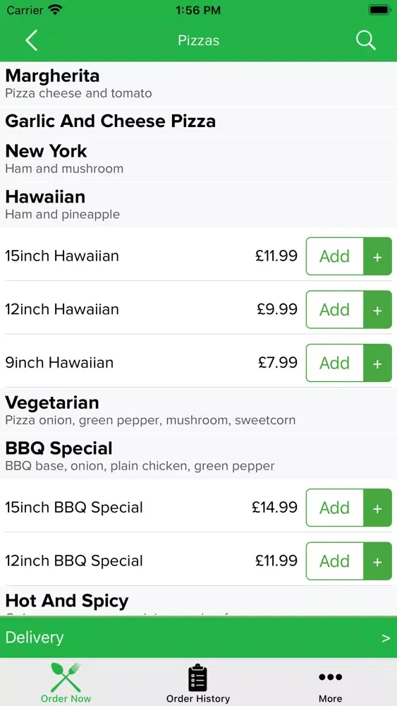 Ảnh chụp màn hình của Family Kebab Fish & Chips.