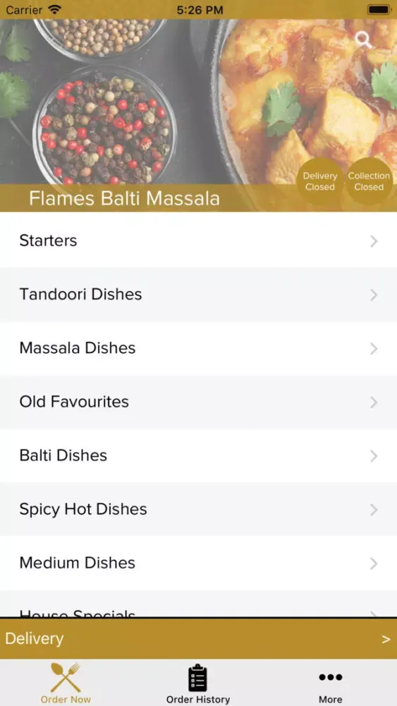 تصاویر Flames Balti Massala