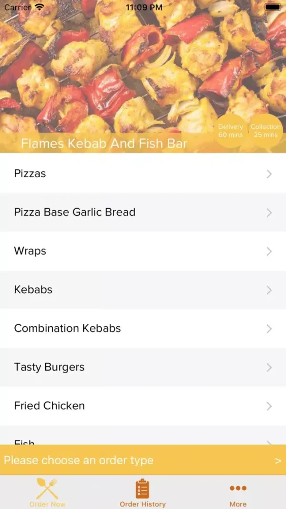 Flames Kebab And Fish Bar স্ক্রিনশট