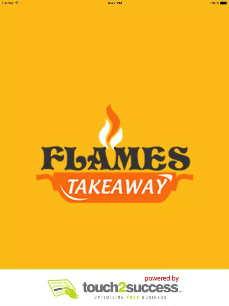 Flames Takeaway iPad  スクリーンショット