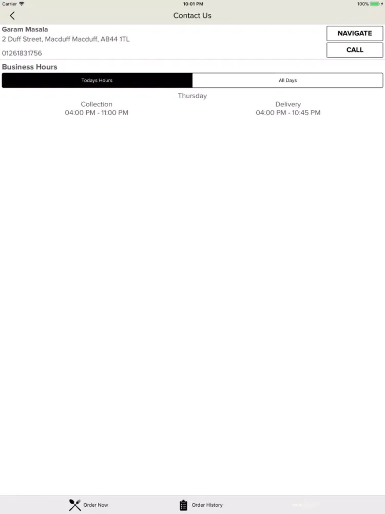 Garam Masala iPad  Screenshots