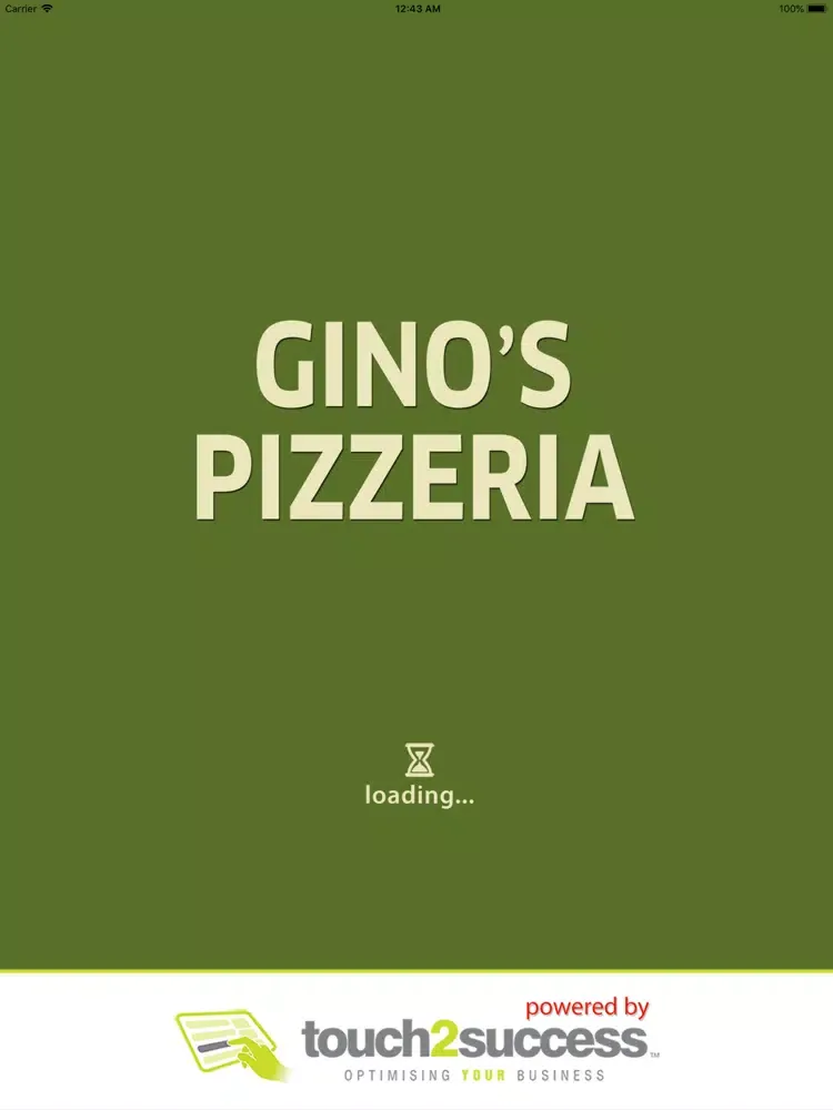 Capturas de pantalla de Ginos Pizza Whitby iPad 