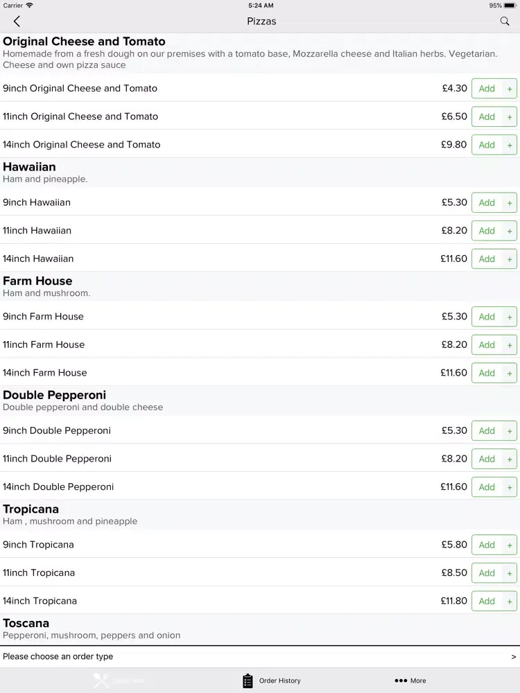 Golden Grill S43 iPad  Screenshots