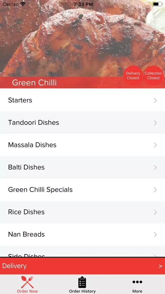 Green Chilli Golden Hill स्क्रीनशॉट