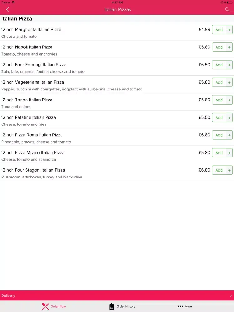 Grill And Roti Junction iPad 应用截图
