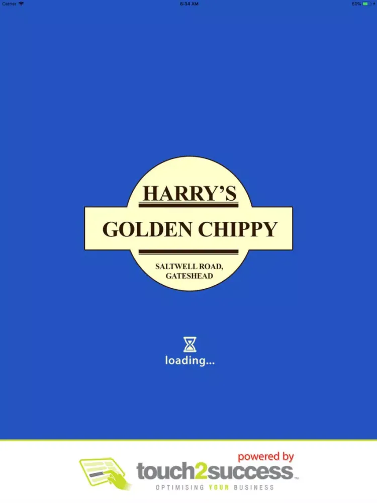 Harrys Golden Chippy NE8 iPad 应用截图